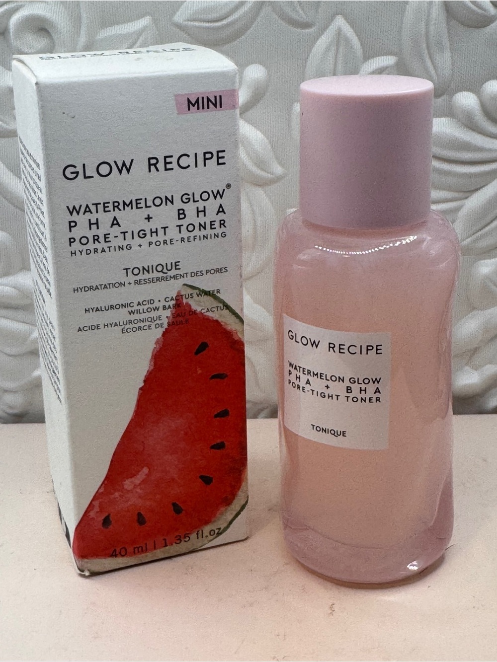 Glow recipe watermelon glow pha + bha pore - tight toner -1.35oz